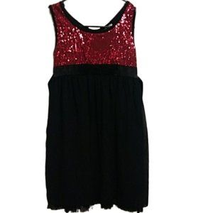 D. Signed Shinny Party Dress By Disney Size M
